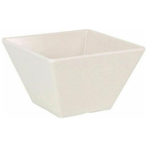 Ciotola Per Aperitivi La Mediterránea Melammina Bianco Brillante 13 X 13 X 7 Cm (24 Unità) - Foto 2