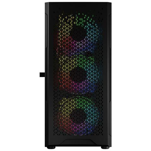 Case Computer Desktop Atx Logic Aramis Argb Nero - Foto 1