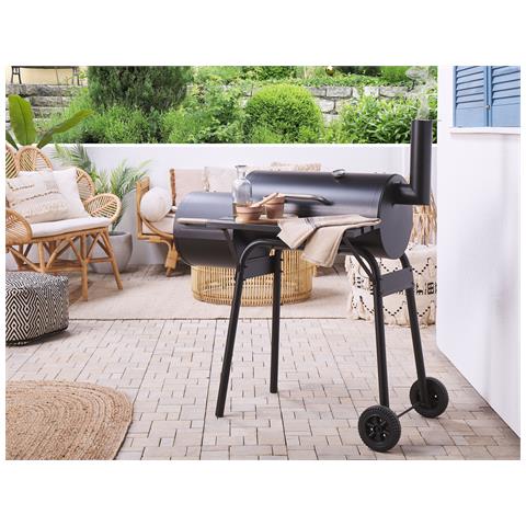 KATLA Grill Carrello Carbone (combustibile) Nero - Foto 1