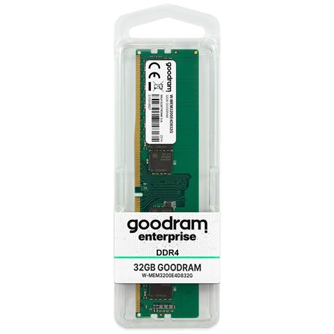 32GB 3200MHz ECC UDIMM W-MEM3200E4D832G memoria 1 x 32 GB DDR4 Data Integrity Check (verifica integrità dati) - Foto 2