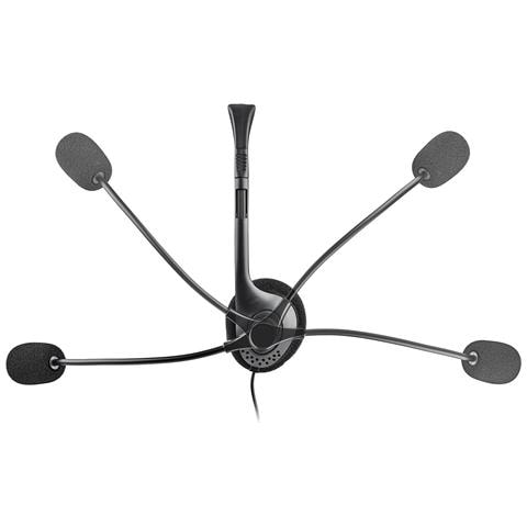 MS103 Max Cuffie con Microfono Jack 3.5mm Nero - Foto 2