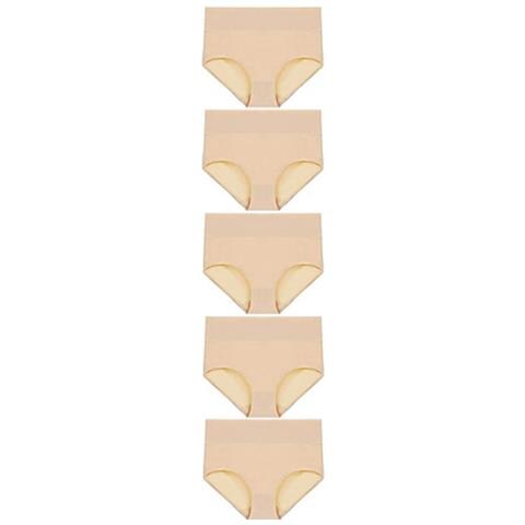Mutandine A Vita Alta (confezione Da 5) Beige S - Foto 2