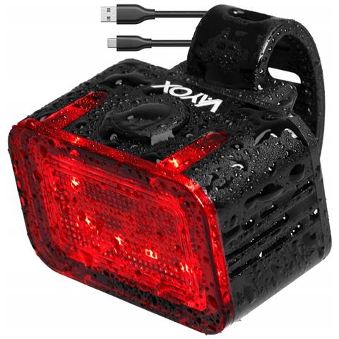 Luce Posteriore Per Bicicletta 300lm 16*led Usb-c Va0152 - Foto 1