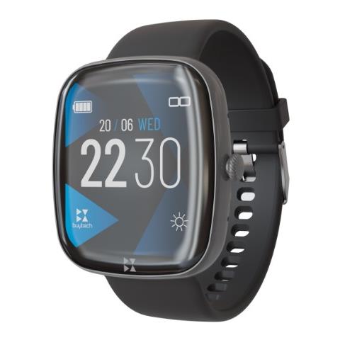 Smartwatch BuyTech Display 1.89" Bluetooth IP68 Cardiofrequenzimetro Nero - Europa - Foto 2