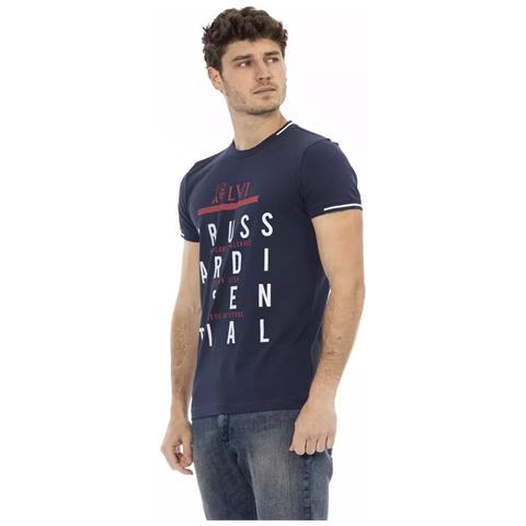 Maglietta In Cotone Blu - Xxl - Foto 2