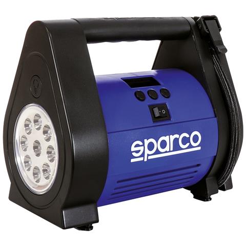 Sparco Spt160 Compressore 12v Con Manometro Digitale - Foto 1