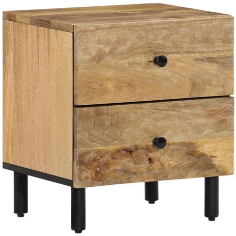 Lusso Casadino -  Comodini 2pz 40x33x46 Cm In Legno Massello Di Mango - Foto 1