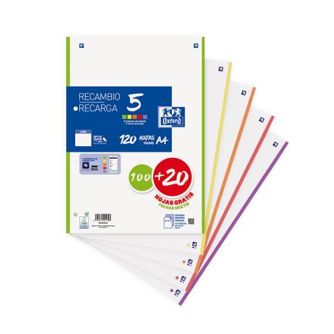 400158168 ricambi per quaderni 210 x 297 mm (A4) 120 fogli - Foto 1