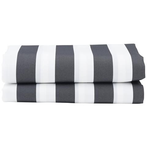 Tessuto per sostituzione tenda Antracite e bianco 3 x 2 m - Foto 2