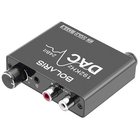 Convertitore Dac Audio 192 Khz Da Digitale Ad Analogico / Rca / Jack - Foto 3