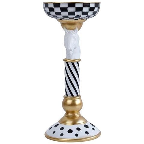 Candelabro Mosaico Animale: Elegante Decorazione Per La Casa In Stile Nordico White - Foto 1