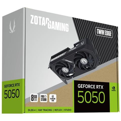 Gaming GeForce RTX 5050 Twin Edge 8GB GDDR6 PCI Express x8 5.0 - Foto 1