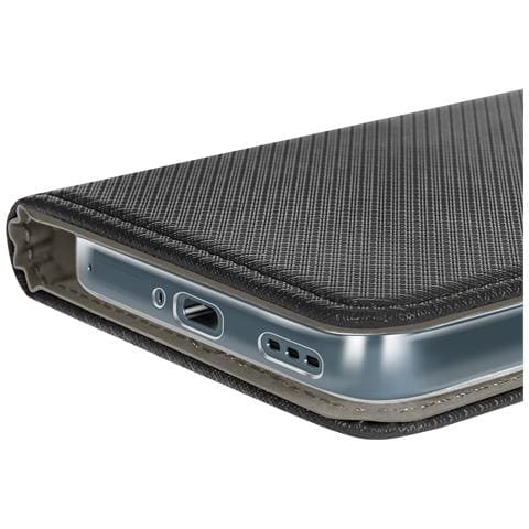 Smart Book Custodia A Libro Poket Flip Cover Case Per Oppo Reno14 F 5g Black - Foto 10