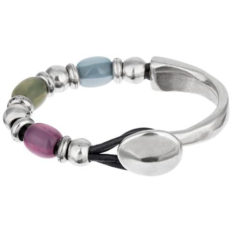 Bracciale In Argento Multicolore - Basic1 Silver - Foto 1