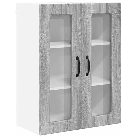 Pensile cucina Grigio Sonoma 60 x 31 x 80 cm Legno multistrato - Foto 1