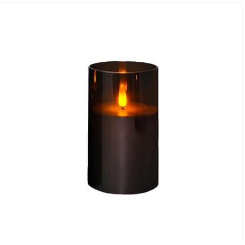 Candela Led Nera Senza Fiamma - Effetto Realistico, A Batteria, Perfetta Per Natale, Compleanni E Matrimoni - Foto 1