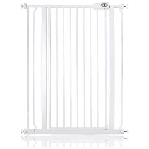 Bettacare Cancelletto Child & Pet Per Bambini E Animali, 81.4cm - 89cm, Bianco, Cancelletto Extra Alto Con Un'altezza Di 104cm - Foto 1