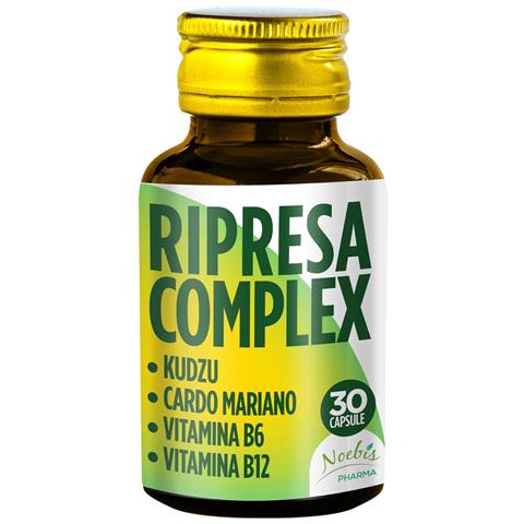 Ripresa Complex 30 Capsule - Kudzu, Cardo Mariano, Vitamina B6 e B12 - Vitalità, Recupero Quotidiano e Metabolismo Energetico - Foto 1