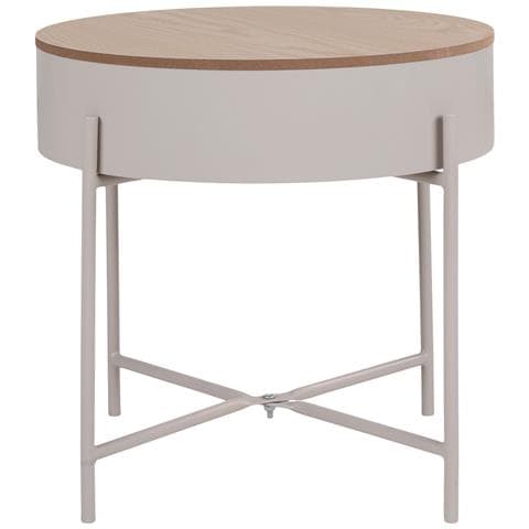 Tavolino Sisco-beige-truciolare Melaminico-40x40x40 Cm - Foto 1