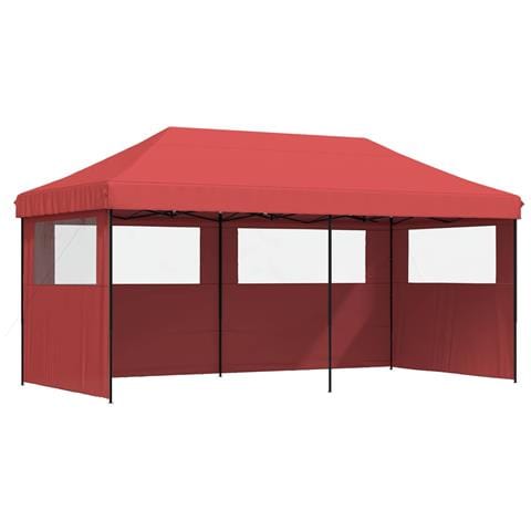 Tenda Party Borgogna 292 x 580 x 315 cm Tessuto Oxford - Foto 1
