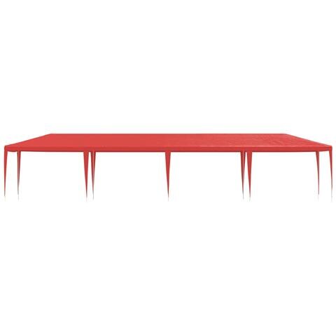 Tenda Party Rosso 1200 x 300 x 255 cm PE e Acciaio - Foto 2