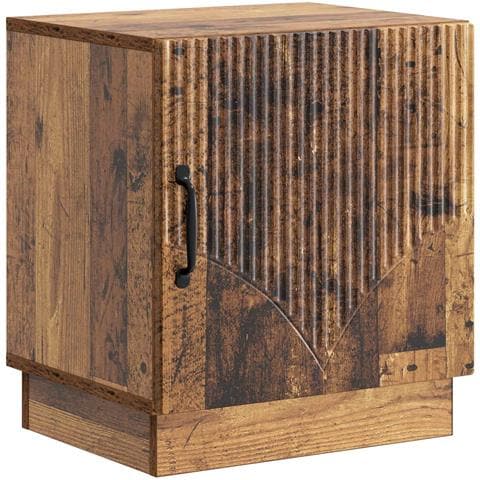 Comodino Legno antico 43 x 34,5 x 47 cm Legno ingegnerizzato - Foto 1