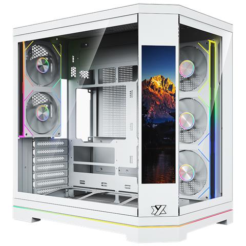 X-CS-NEUTRONX-P-W computer case Midi Tower Bianco - Foto 10