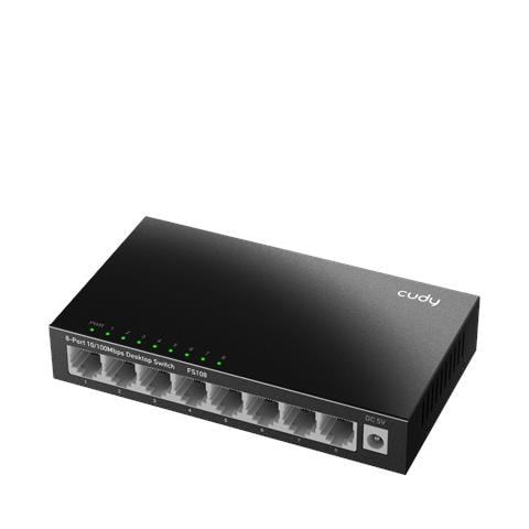 FS108 switch di rete Non gestito Fast Ethernet (10/100) Nero - Foto 2