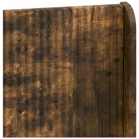 Struttura del letto con stoccaggio e testata Rovere Fumo - Foto 10