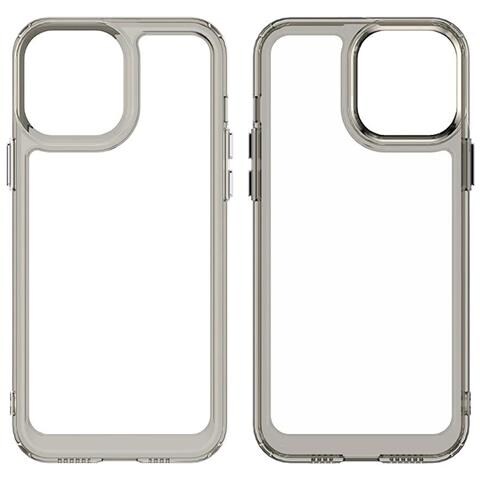 Custodia Outer Space Per Iphone 12 Pro Max Con Cover Rigida E Cornice Gel, Colore Blu. - Foto 7