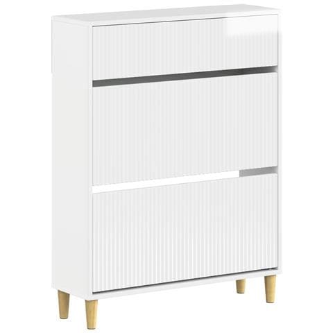 Mobile per scarpe ARNHEM 78 x 24 x 103 cm Legno ingegnerizzato - Foto 1