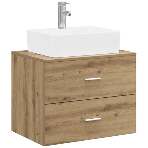 Set di mobili per il bagno Rovere Artigianale - Foto 1