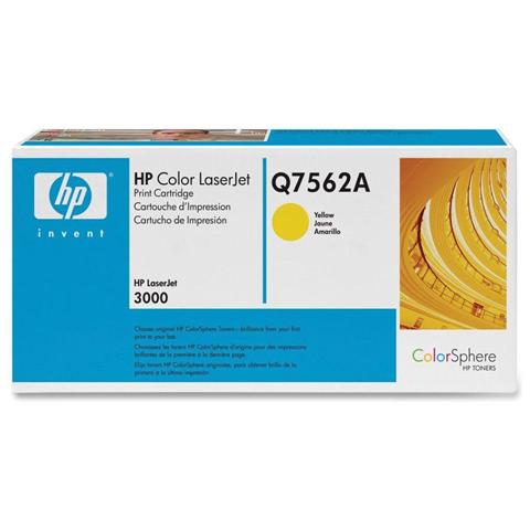 Cartuccia Toner Originale Laser Jet 3000 Q7562A Giallo (003R99757) - Foto 1