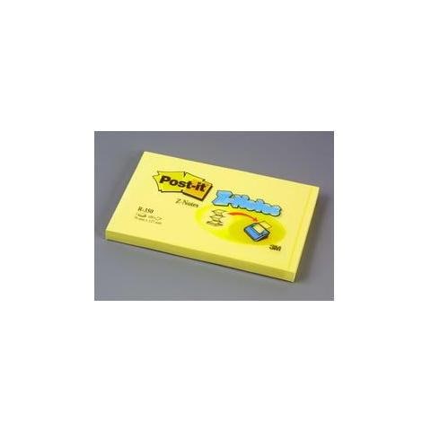 confezione da 12 pezzi - blocco 100fg post-it®super sticky z-notes r350 giallo canary™ 76x127mm - Foto 1