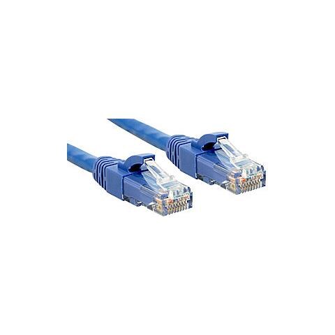Cavo di Rete Patch Cat. 6 UTP LSOH privo di alogeni, blu, 10m - Foto 3