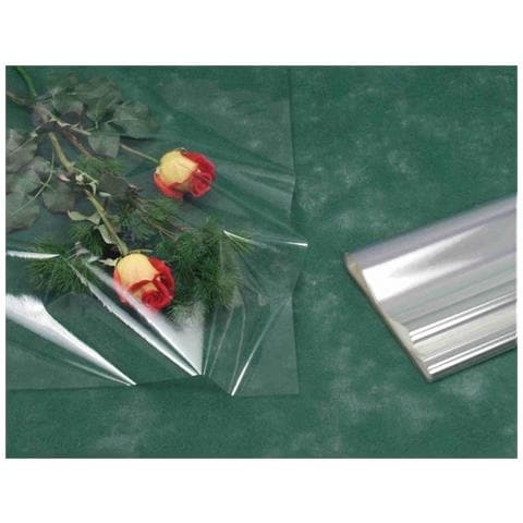 25 fogli cellophan trasparente 100x130cm 30my - Foto 3