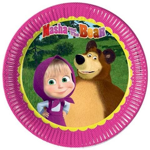 Masha E Orso - 8 Piatti 23 Cm - Foto 2