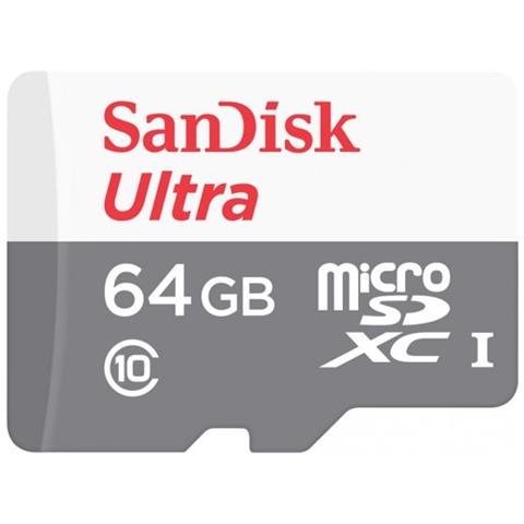 Ultra microSDXC 64GB 80MB / s+Adatt. SDSQUNS-064G-GN3MA - Foto 1