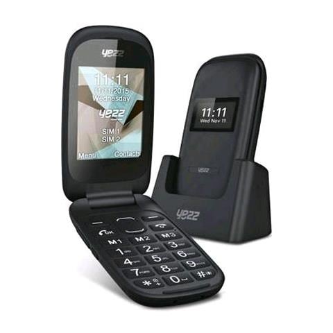 Z51 Senior Phone Dual Sim Display 2.4" +Slot MicroSD Bluetooth con Tasti Grandi + SOS Fotocamera 1.3Mpx Nero - Italia - Foto 1