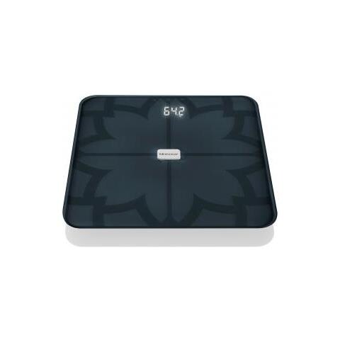 Bs 450 Bilancia Pesapersone Elettronica Rettangolo Nero - Foto 2