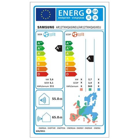 Condizionatore Fisso Monosplit F-AR12ART AR30 Potenza 12000 BTU / H Classe A++ / A Inverter  - Foto 2