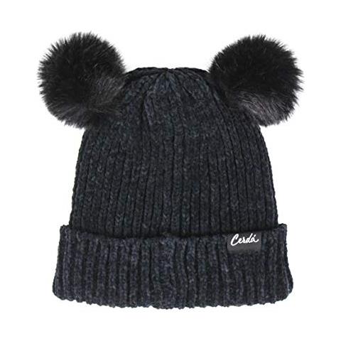 Cappello Pompon Minnie Berretto In Maglia, Nero (negro 30), Produttore Taglia Unica Unisex-adulto - Foto 2