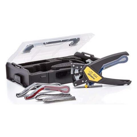 460.242 - Set Per La Lavorazione Dei Cavi (spelacavi / Crimpatrici, Sezione Conduttore 0,5-2,5 Mm, Con Manicotti Terminali Terminali - Foto 1