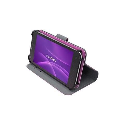 LEFSPH5P Custodia a libro Rosa custodia per cellulare - Foto 1
