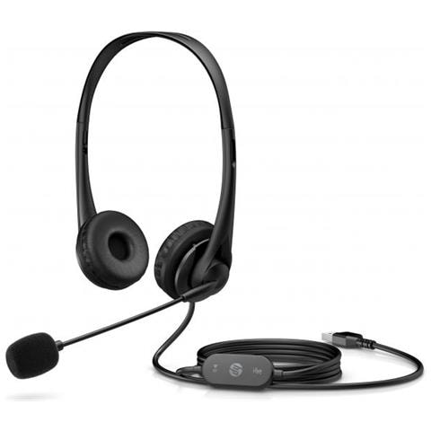 Cuffie con Microfono Collegamento Cavo USB Stereo G2 - Foto 2