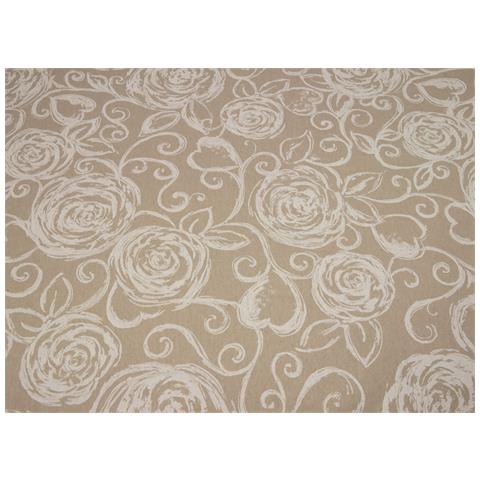 Tovaglia Salotto Cucina In Tessuto Miros Made In Italy Disegno Amelie Bianco 140x180 Amelie Bianco - Foto 2