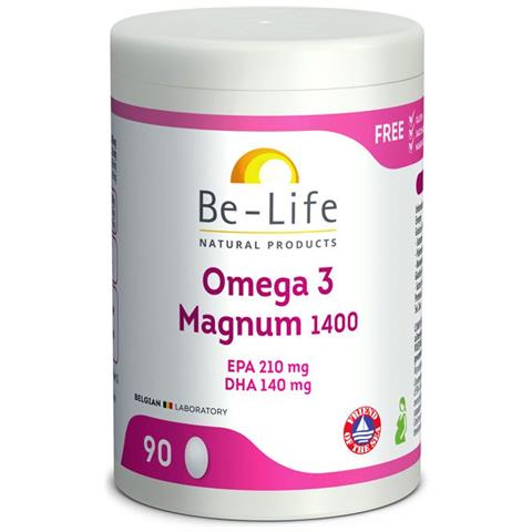 Omega 3 Magnum 1400 90 Gelules Be-life - Foto 1