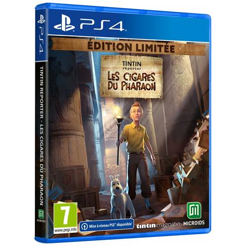 Videogioco Playstation 4 Tintin Reporter: Les Cigares Du Pharaoh Limited Edition (fr) - Foto 1