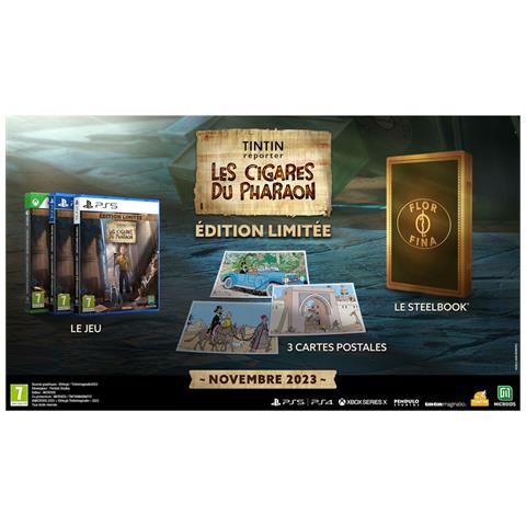 Videogioco Playstation 4 Tintin Reporter: Les Cigares Du Pharaoh Limited Edition (fr) - Foto 7