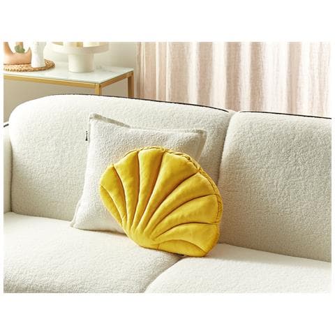 Cuscino Decorativo Consolida Velluto Tinta Unita Giallo - Foto 1